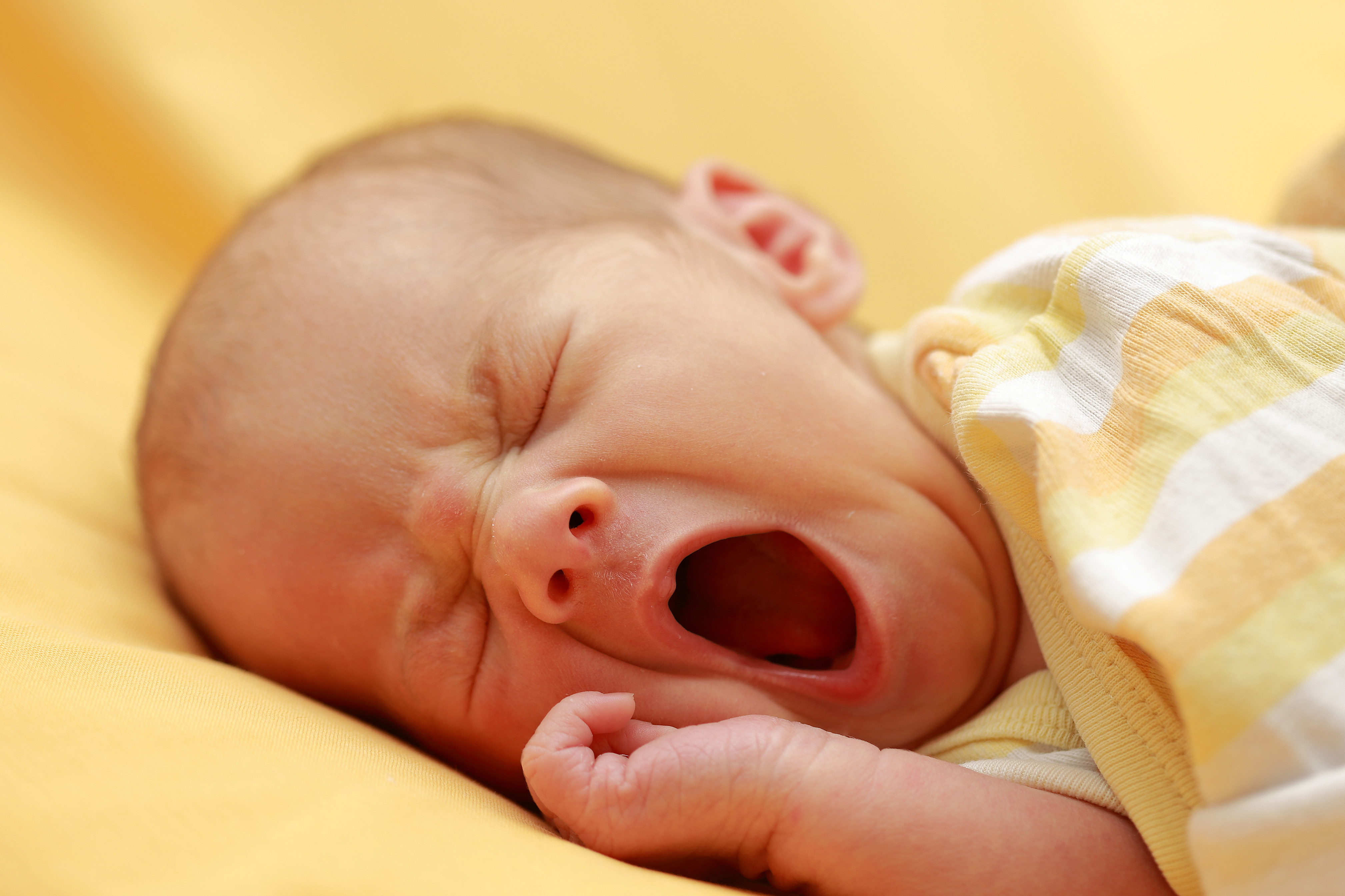 Yawning-Infant