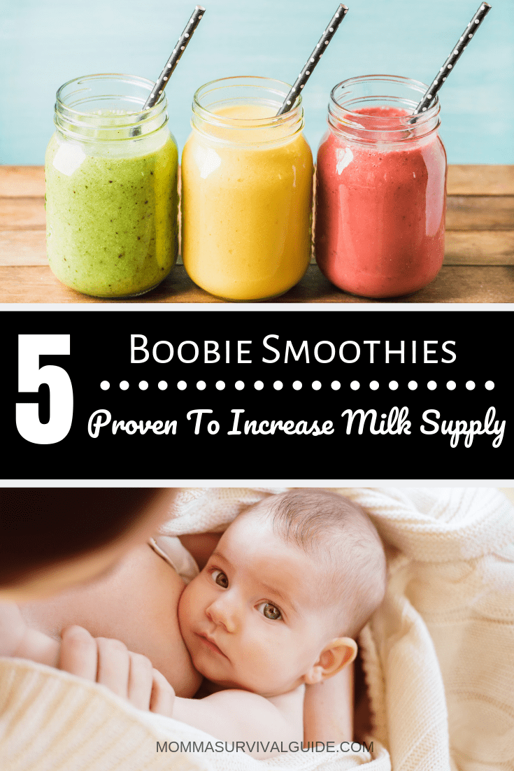 Boobie Smoothies Increase Your Breast Milk Supply