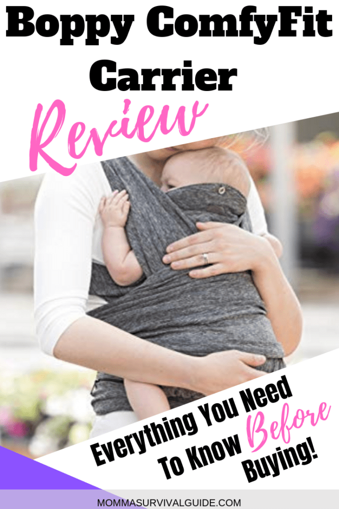 boppy comfort fit carrier