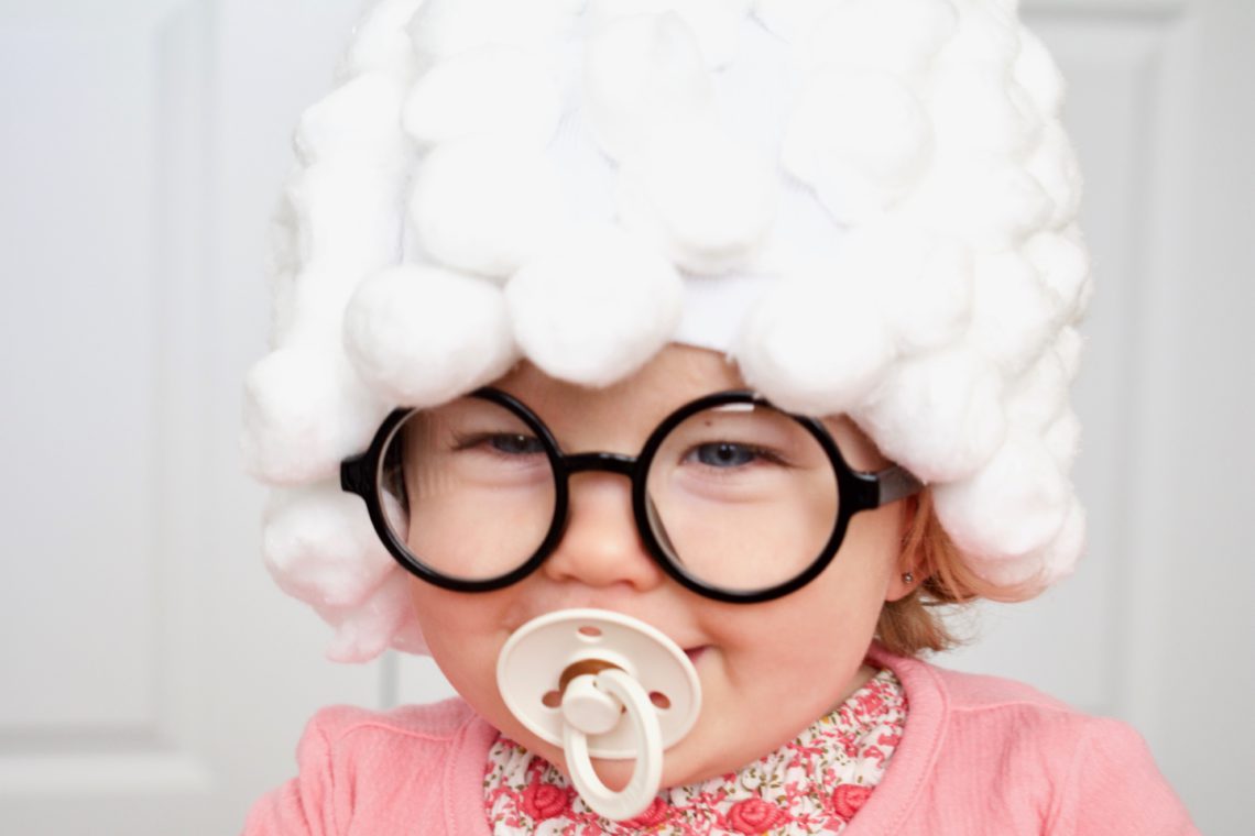 Old lady on sale costume baby