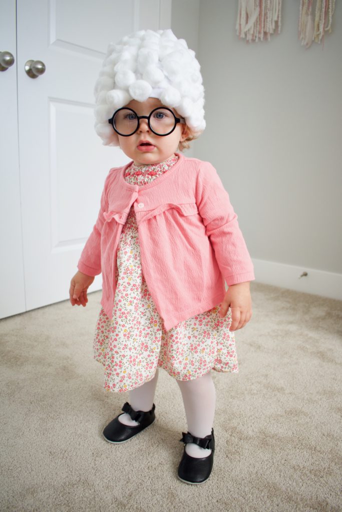 DIY Old Lady Halloween Costume For Baby Momma Survival Guide